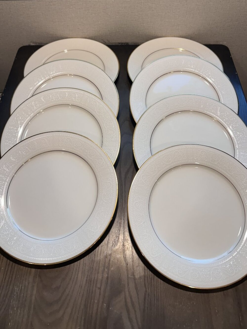 Noritake TULANE #7562 (8) Dinner Plates